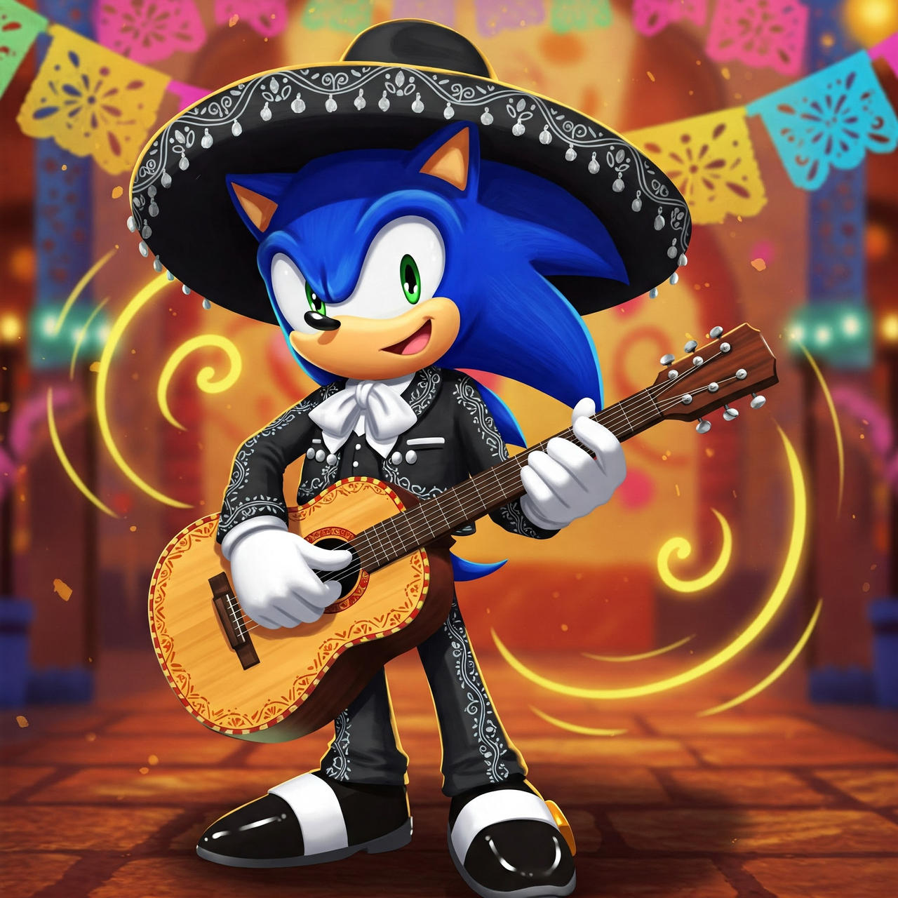 Sonic The hedgehog mariachi