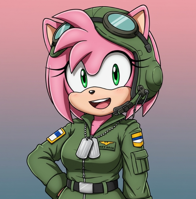 Amy rose Air Force pilot