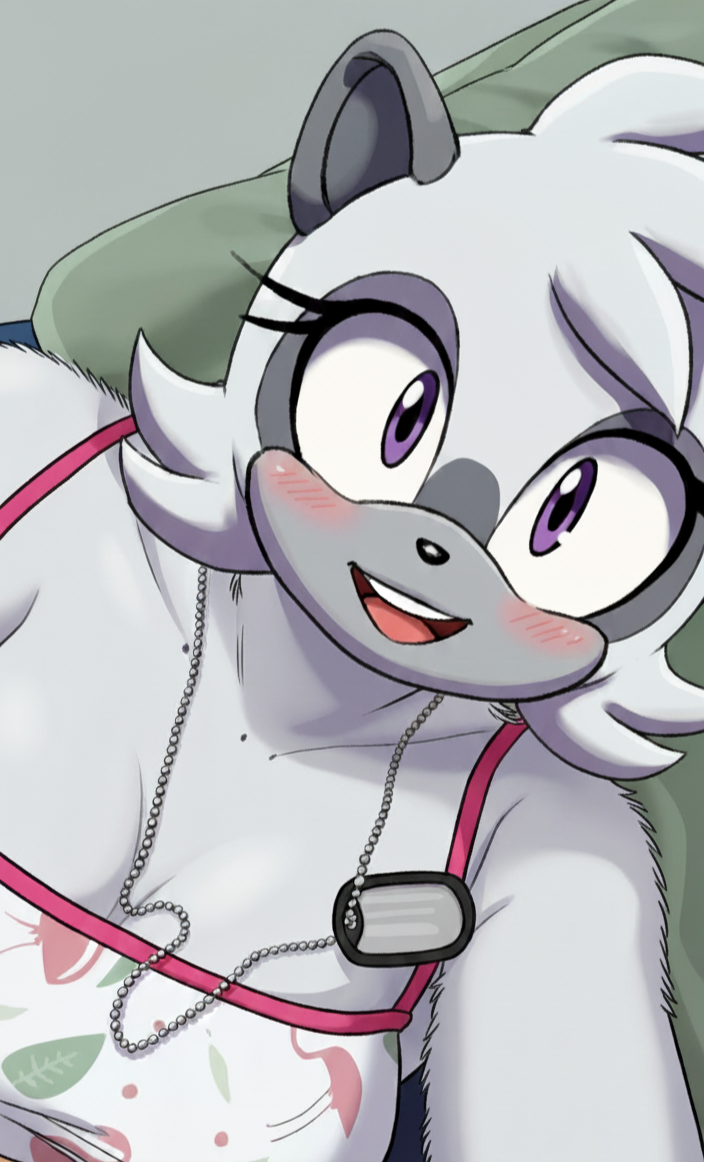 Tangle The lemur selfie