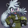 Tangle the lemur Air Force pilot