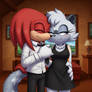 Knuckles x Tangle