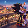 Shadow x Rouge balcony romance