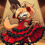 Whisper the Wolf flamenco dancer