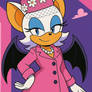Rouge the Bat pink dress