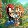 Mighty the Armadillo x Tikal The Echidna