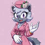 Tangle the Lemur pink coat