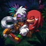 knuxangle sleeping under the stars