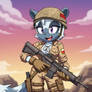 Tangle the Lemur military