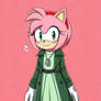Amy Rose green coat