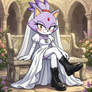 Blaze the Cat wedding dress and military boots 2