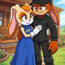 Vanilla the Rabbit and her first military husband