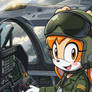 Cream the Rabbit, Air Force pilot 3