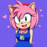 Amy Rose blue dress