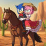Sonamy mexican romance: horse ride