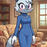 Tangle the Lemur blue dress