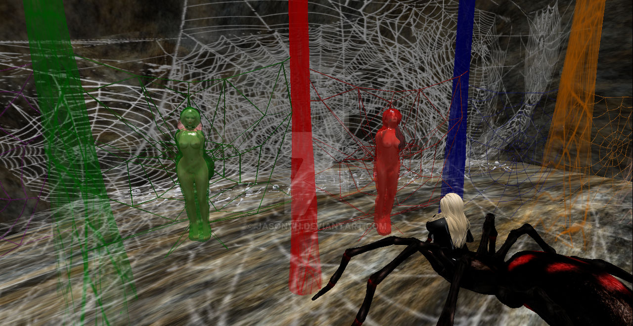 Slaves Webbed Up 001 by jasonvh on DeviantArt