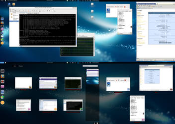 Linux Work Desktop - November 2011 by skoruppa
