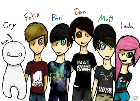 All my favorite Youtubers! :D