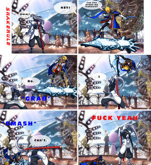 Hakumen's awesome moment comic