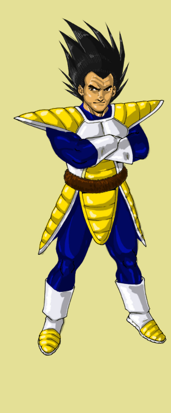 Vegeta by ScruffyRonin