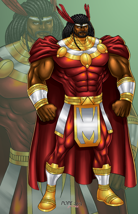 Anhur Anhur colors by John Becaro by hulkdaddyg on DeviantArt