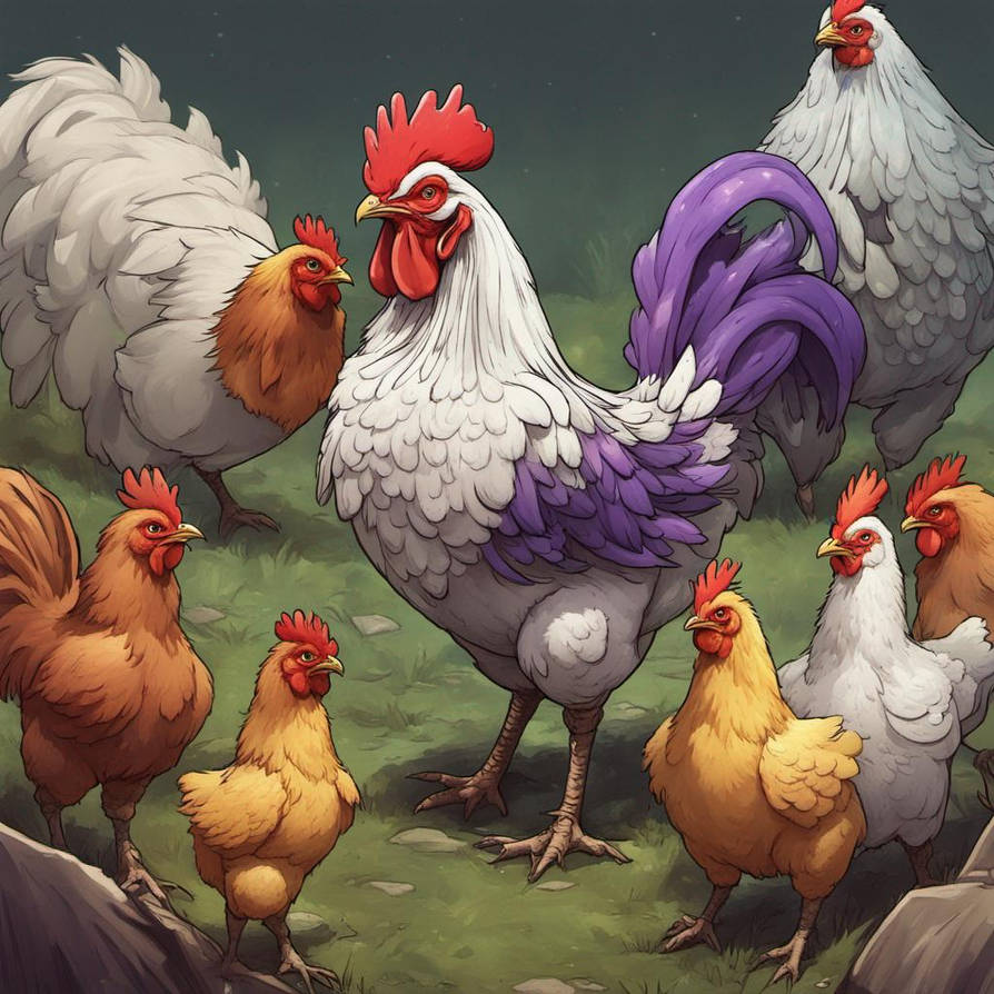 Chicken Deviantart Chickens rooster by mommascott on DeviantArt