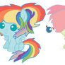 Flutterdash fan kids for one friend