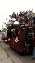 Steampunk float three.