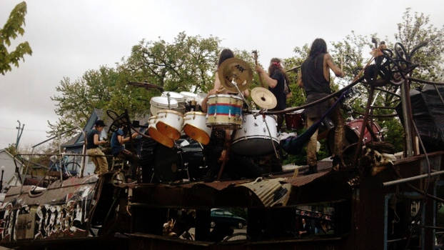 Steampunk float four.