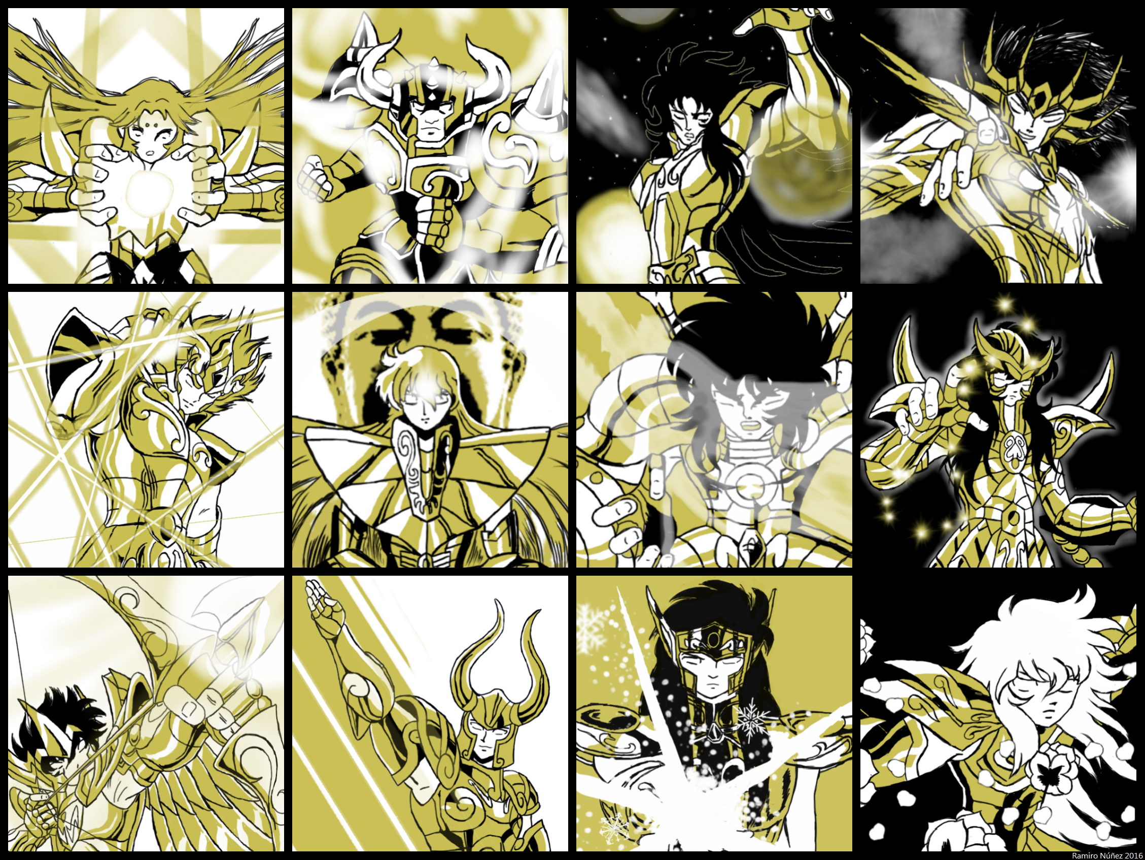 Saint Seiya Zone — Gold Saints