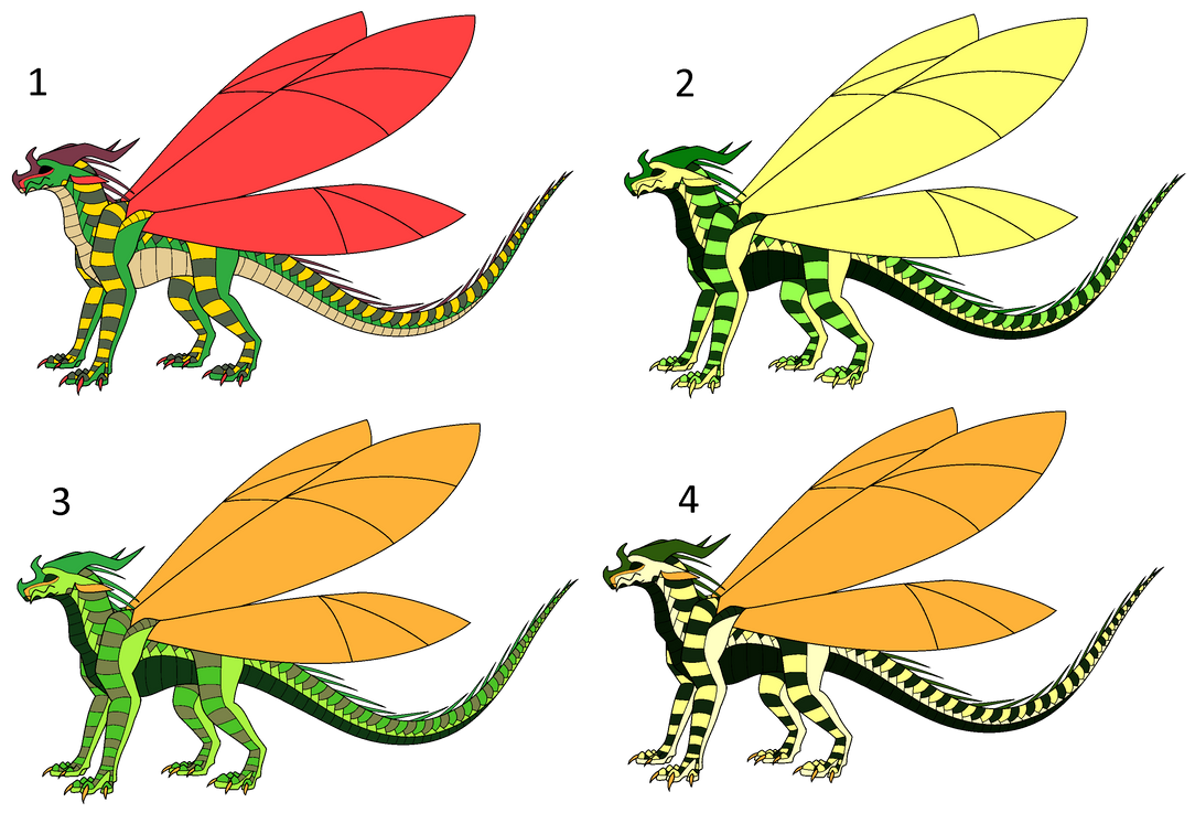 3pts bug dragons by teaneaweanea on DeviantArt