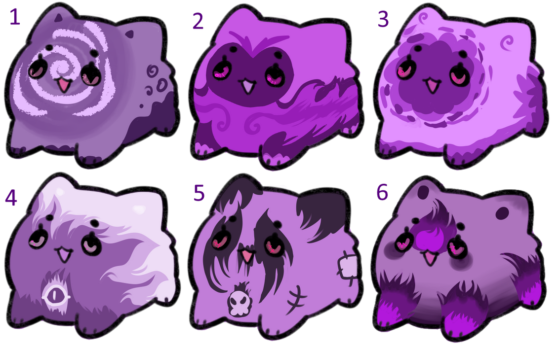 15pts cute fat gengars by teaneaweanea on DeviantArt