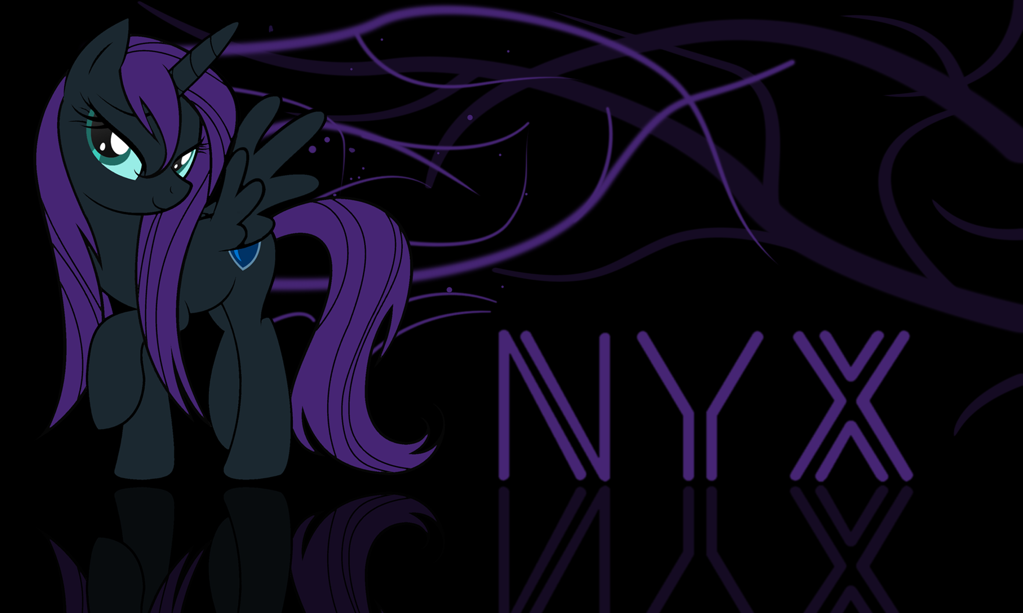 Wet Nyx wallpaper