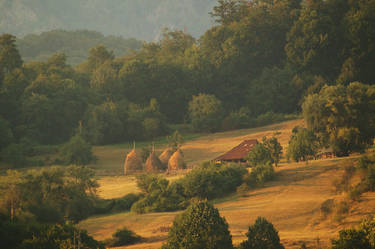 Charms of Romanian Village