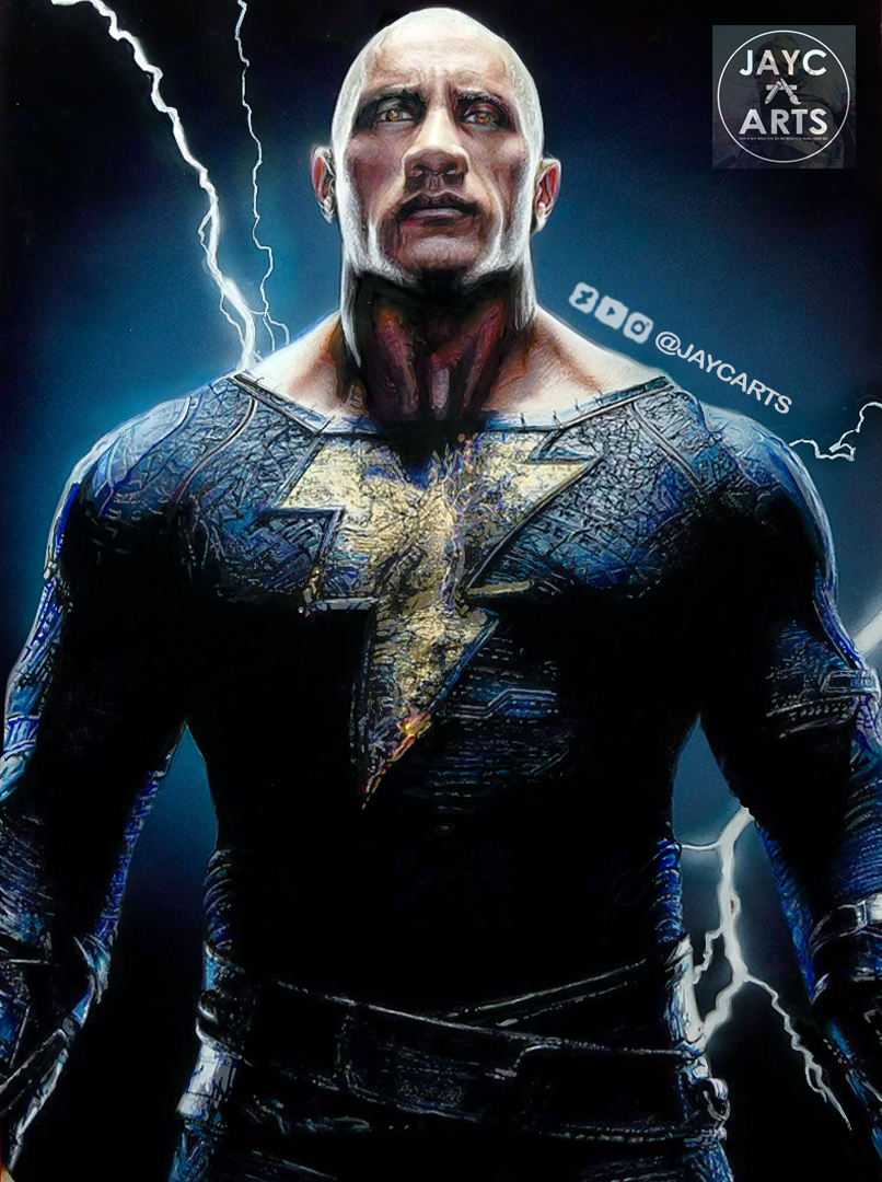 Dwayne Johnson IS Black Adam!!!!! by Valor1387 on DeviantArt