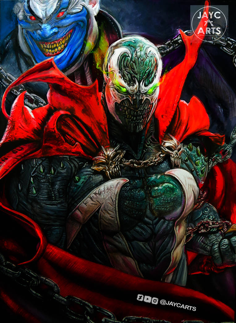 SPAWN FULL COLOR ! Todd McFarlane - JAYCARTS by Jaycarts on DeviantArt
