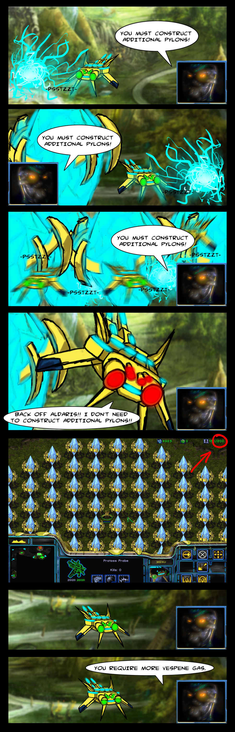 Additional Pylons - BlizzComic