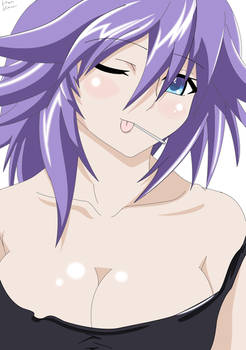 Mizore Shirayuki (Teasing, Coloured)