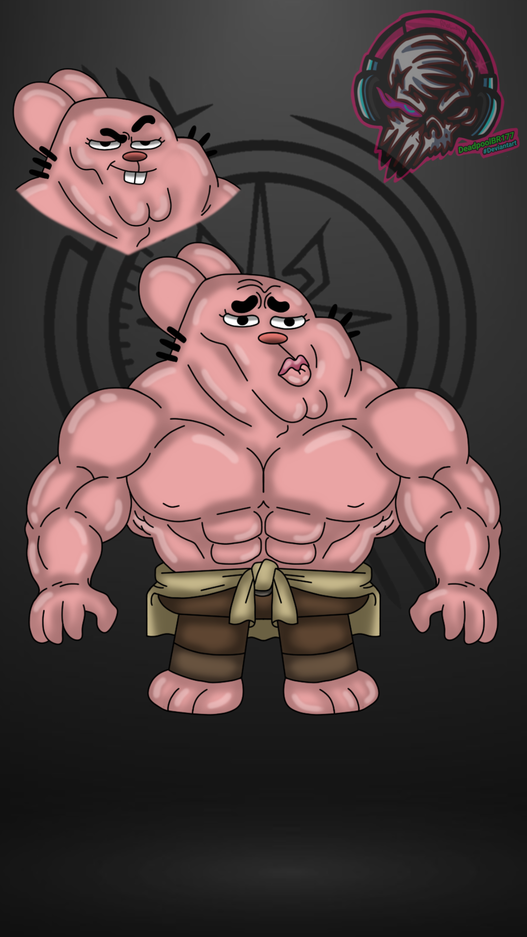 Richard Watterson Deviantart Richard Watterson (Muscular) -507 by DeadpoolBR177 on DeviantArt