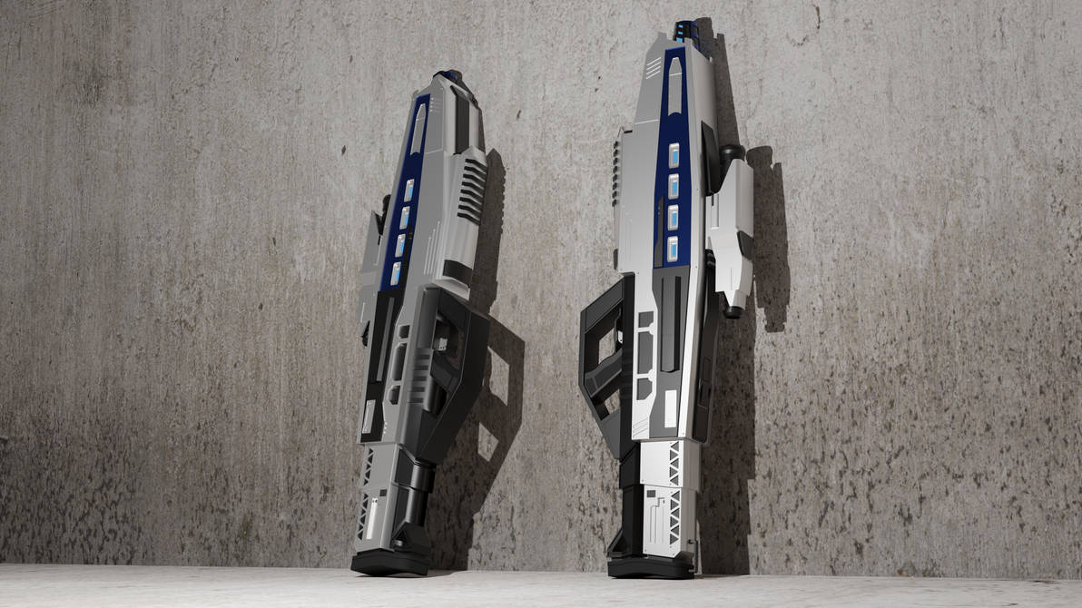 Tech Rifles Deviantart Custom Sci-Fi Rifle by Tomatart on DeviantArt