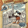 Vintage Mickey Mouse in Airship Willie Poster