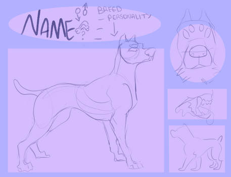 Character Reference Sheet YCH (OPEN)