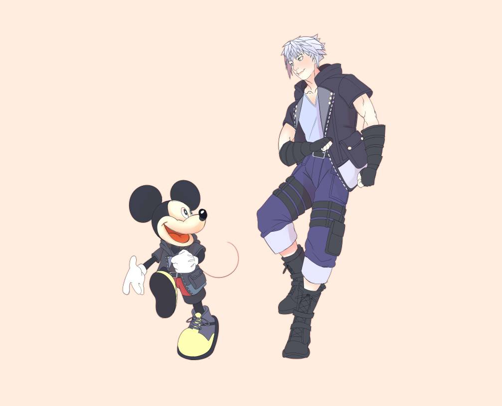 King mickey and Riku by YellowRunAway on DeviantArt