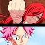 Natsu and Erza | Fairy tail Chapter 459