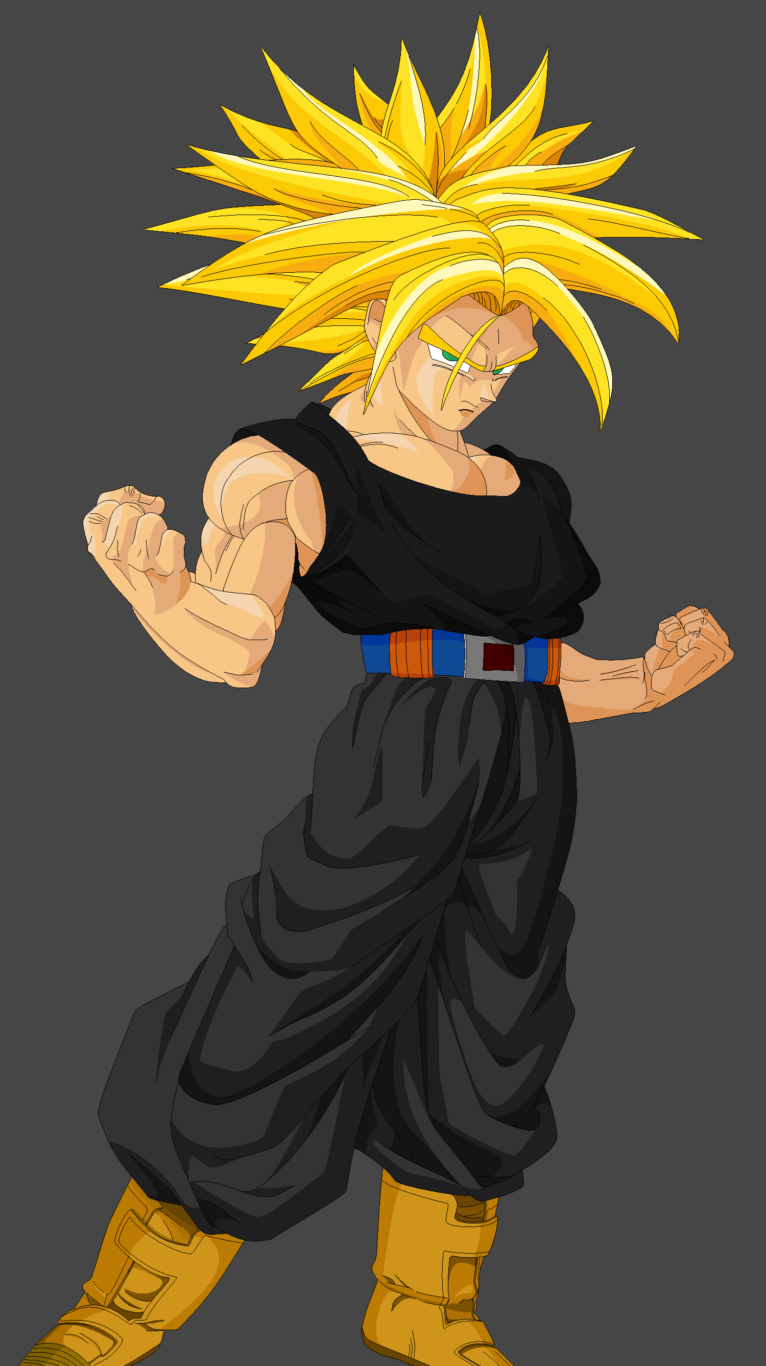 Future Trunks Long Hair Ssj2