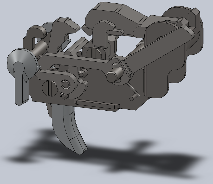 Simple Trigger Assembly Assault Rifle Trigger Assembly by GundamGPO3 on DeviantArt