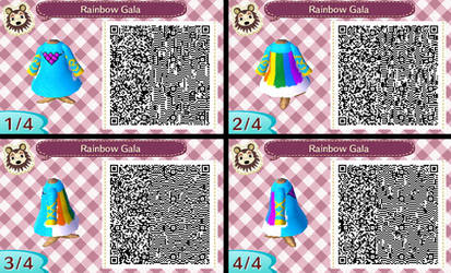 Rainbow Dash Gala Dress QR Code