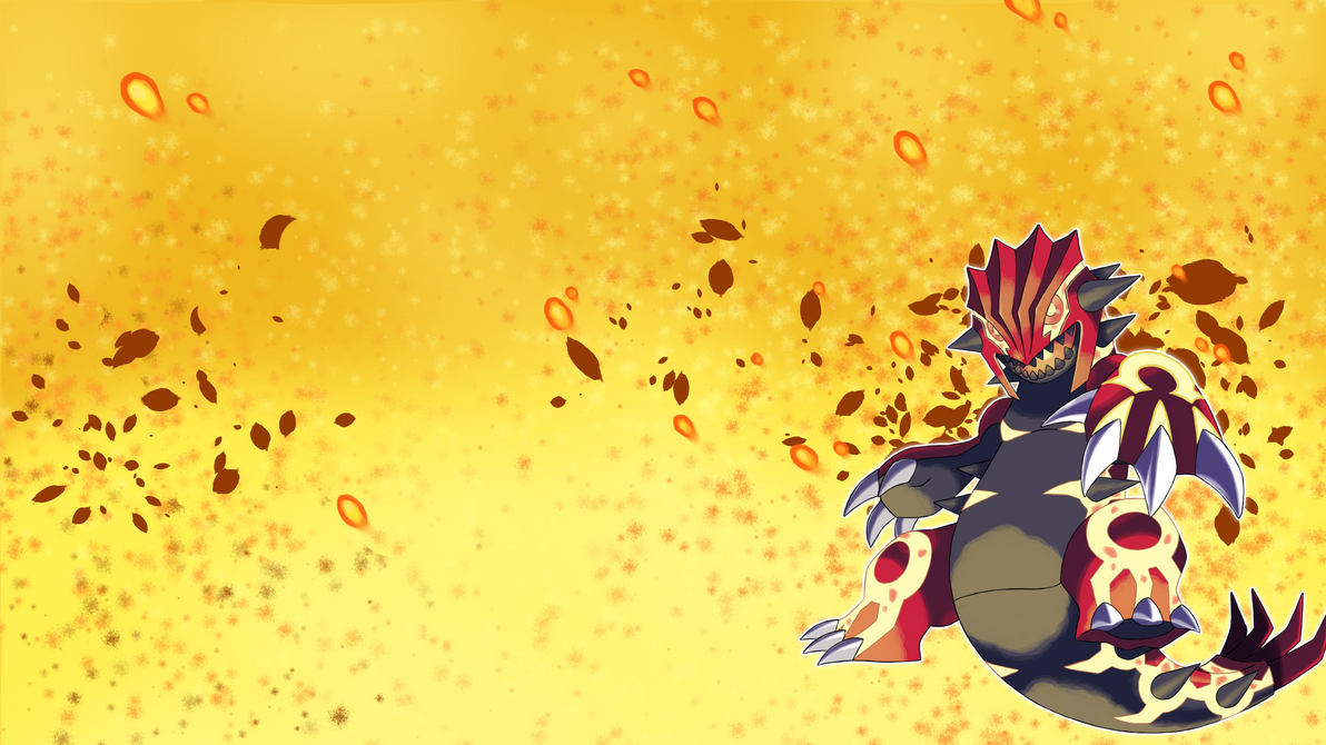 Wallpaper Primal Groudon By Alounea On Deviantart