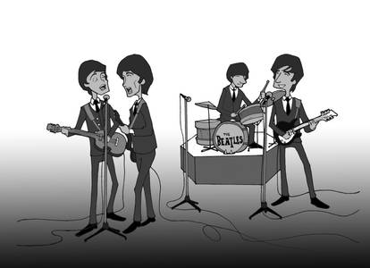 The Beatles toons