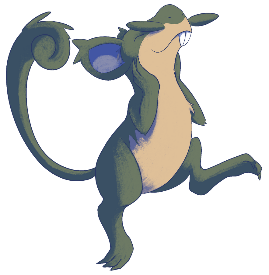 Alolan Rattata by DoctorNuclear on DeviantArt